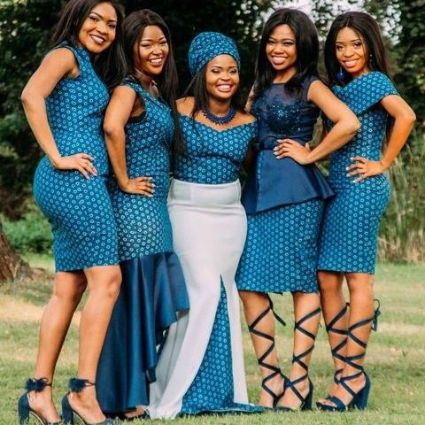 Trending Beautiful Tswana Dresses For Ladies 2023