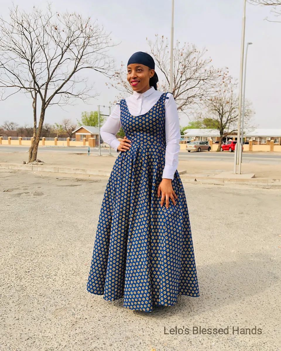 Cultural Elegance: The Allure of Shweshwe Dresses for Makoti 9