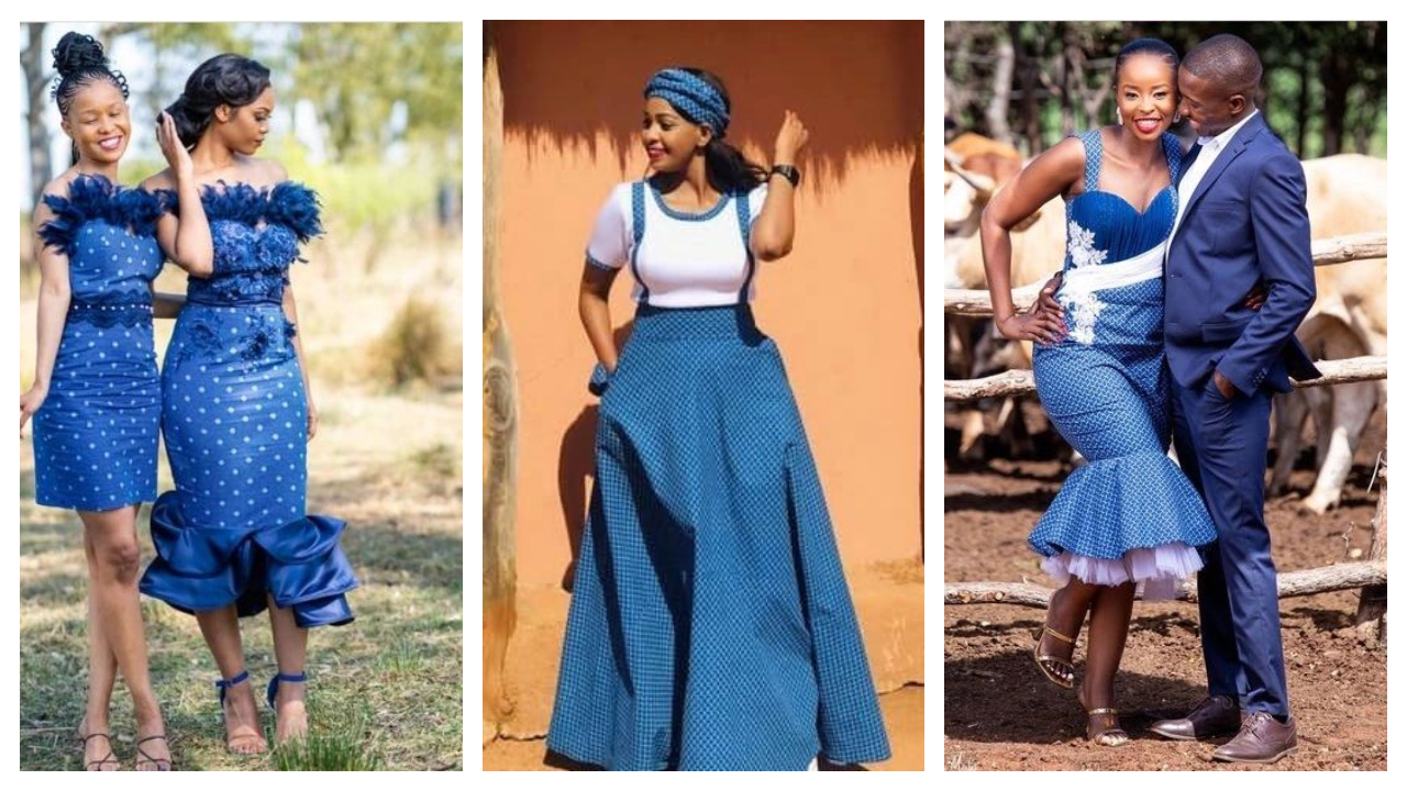 Trending Beautiful Tswana Dresses For Ladies 2023