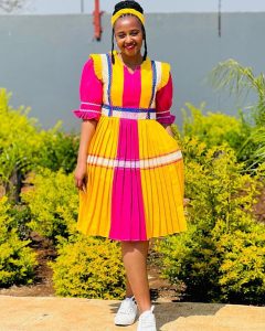 Amazing Sepedi Traditional Wedding Dresses in 2023 To Rock 7