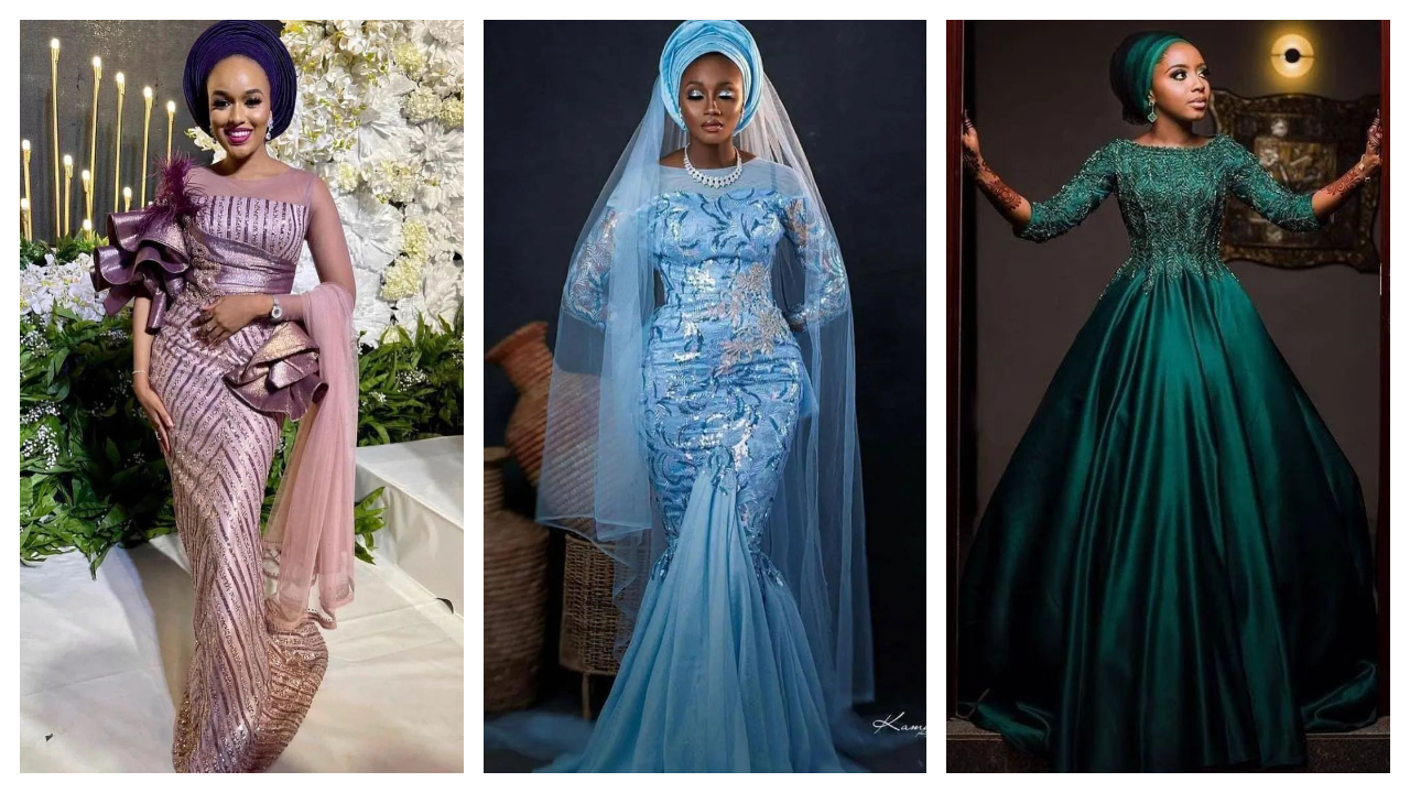 LOVELY ASO EBI OUTFITS FOR AFRICAN WOMEN 2023