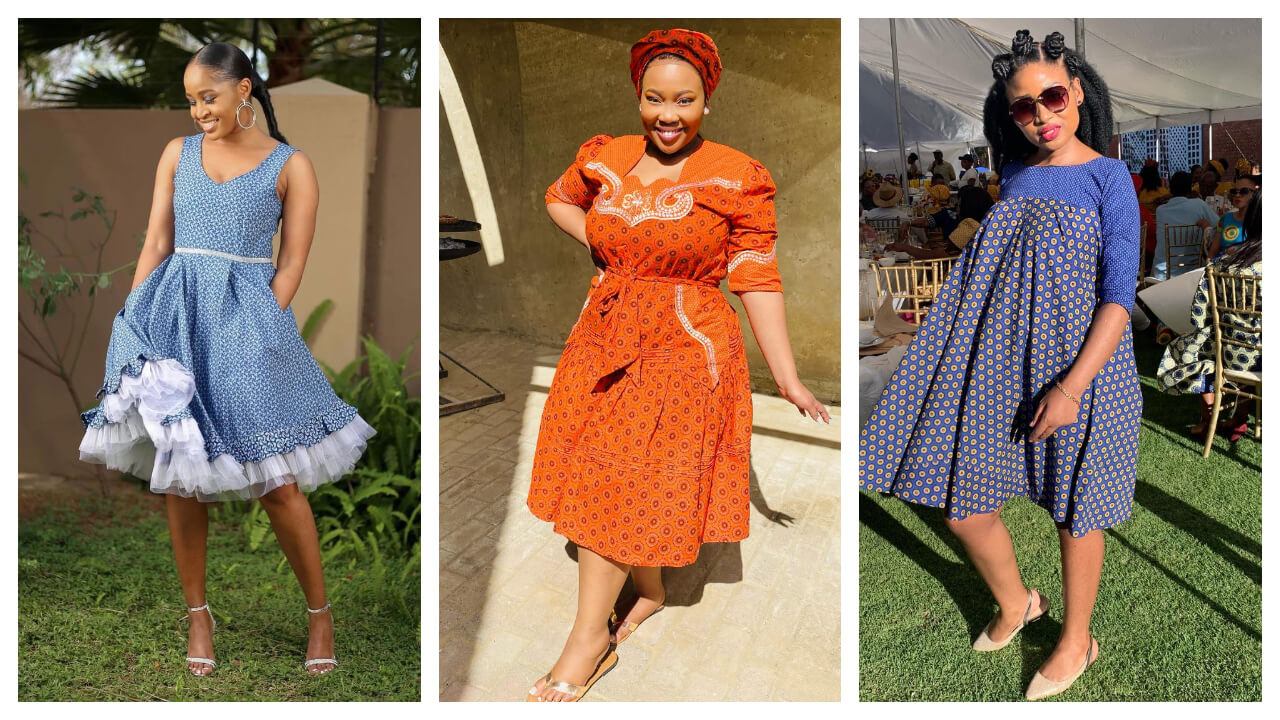 Wonderful Shweshwe Dresses For African Women 2023