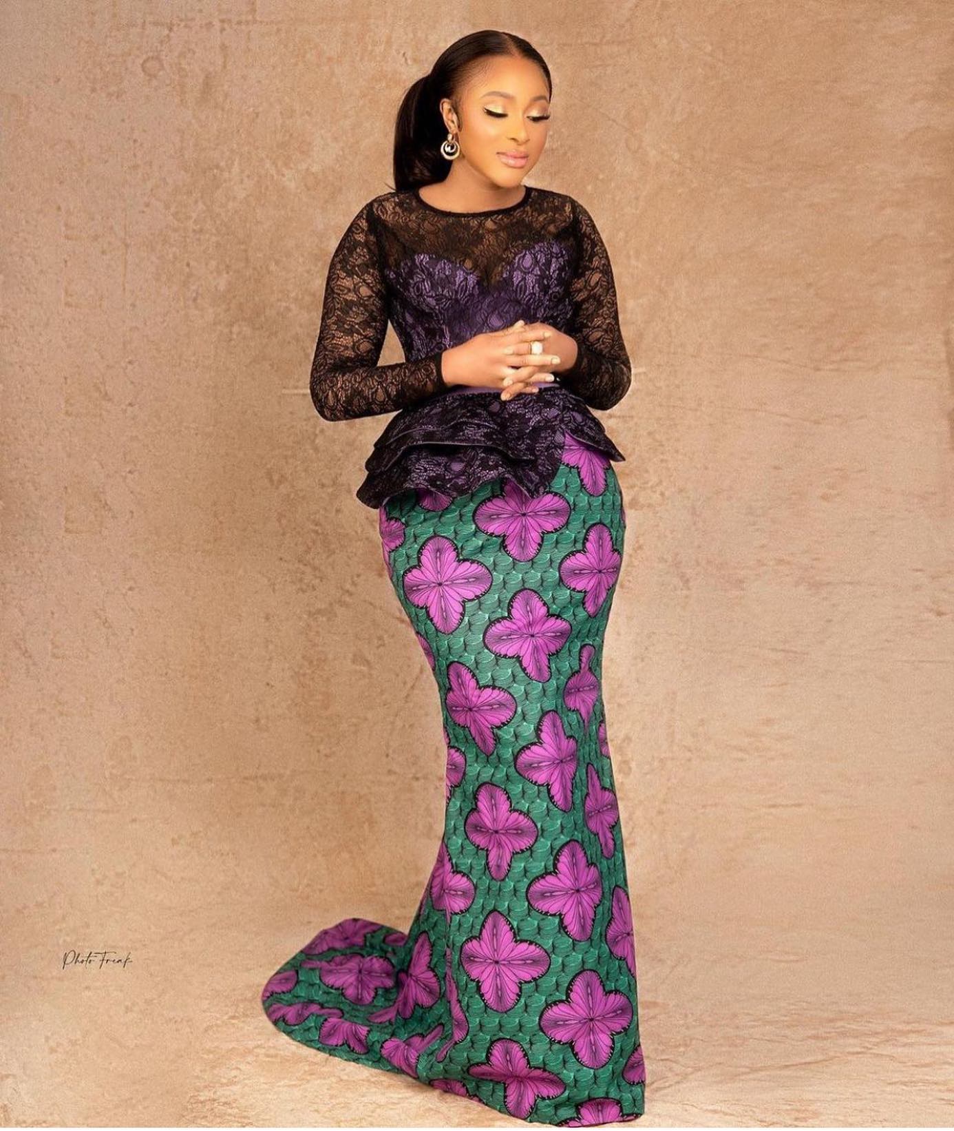 Amazing Ankara Lace Gown Styles For 2023 13