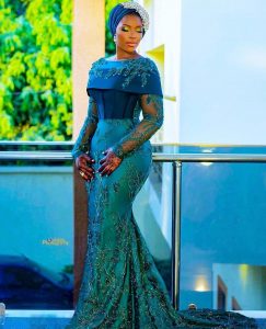 Amazing Ankara Lace Gown Styles For 2023 7
