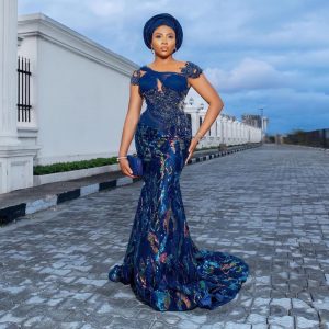 Amazing Ankara Lace Gown Styles For 2023 6