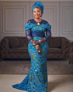 Amazing Ankara Lace Gown Styles For 2023 11