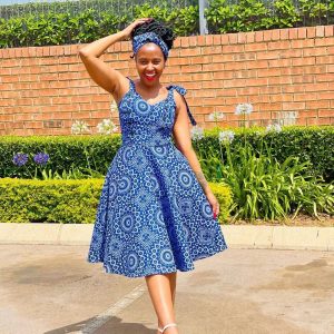 Beautiful Tswana Traditional Dresses For Girls 2023 9
