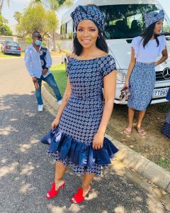Beautiful Tswana Traditional Dresses For Girls 2023 4