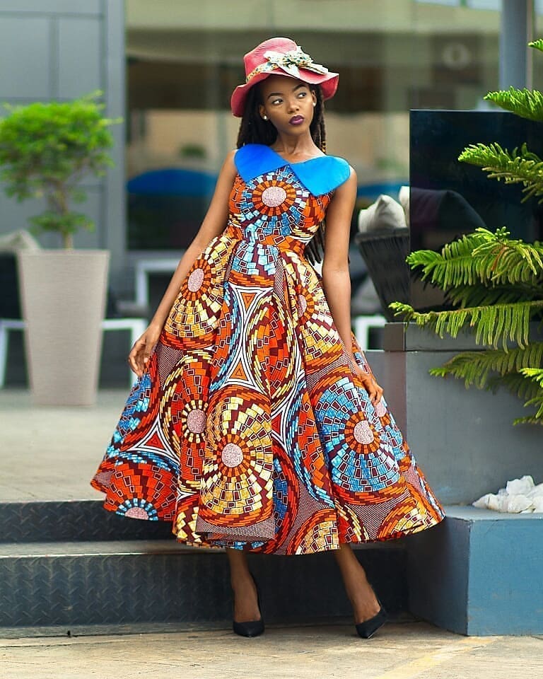 Latest Kitenge Dresses Designs For African Ladies 2023 21