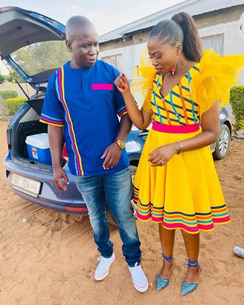 Wonderful Sepedi Traditional Attire For Couples 2023