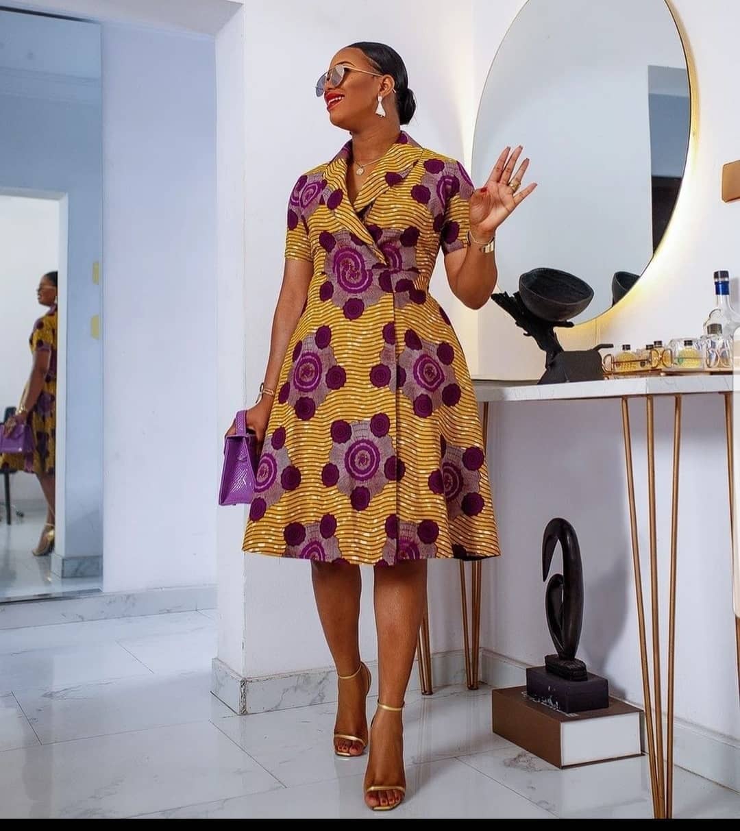Trending Kitenge African Dresses Styles For Ladies 2023 10 
