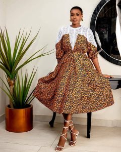 Unique Ankara Gowns Styles For Ladies 2023 11