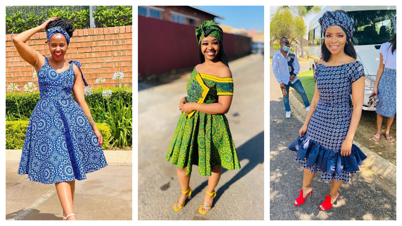 Beautiful Tswana Traditional Dresses For Girls 2023