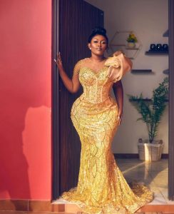 Amazing African Lace Gown Styles For 2023 10