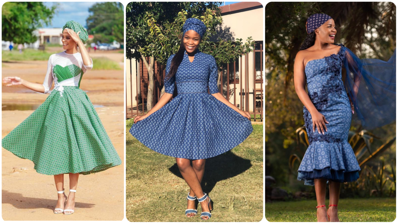 Unique Tswana Traditional Dresses 2023 for Wedding 1