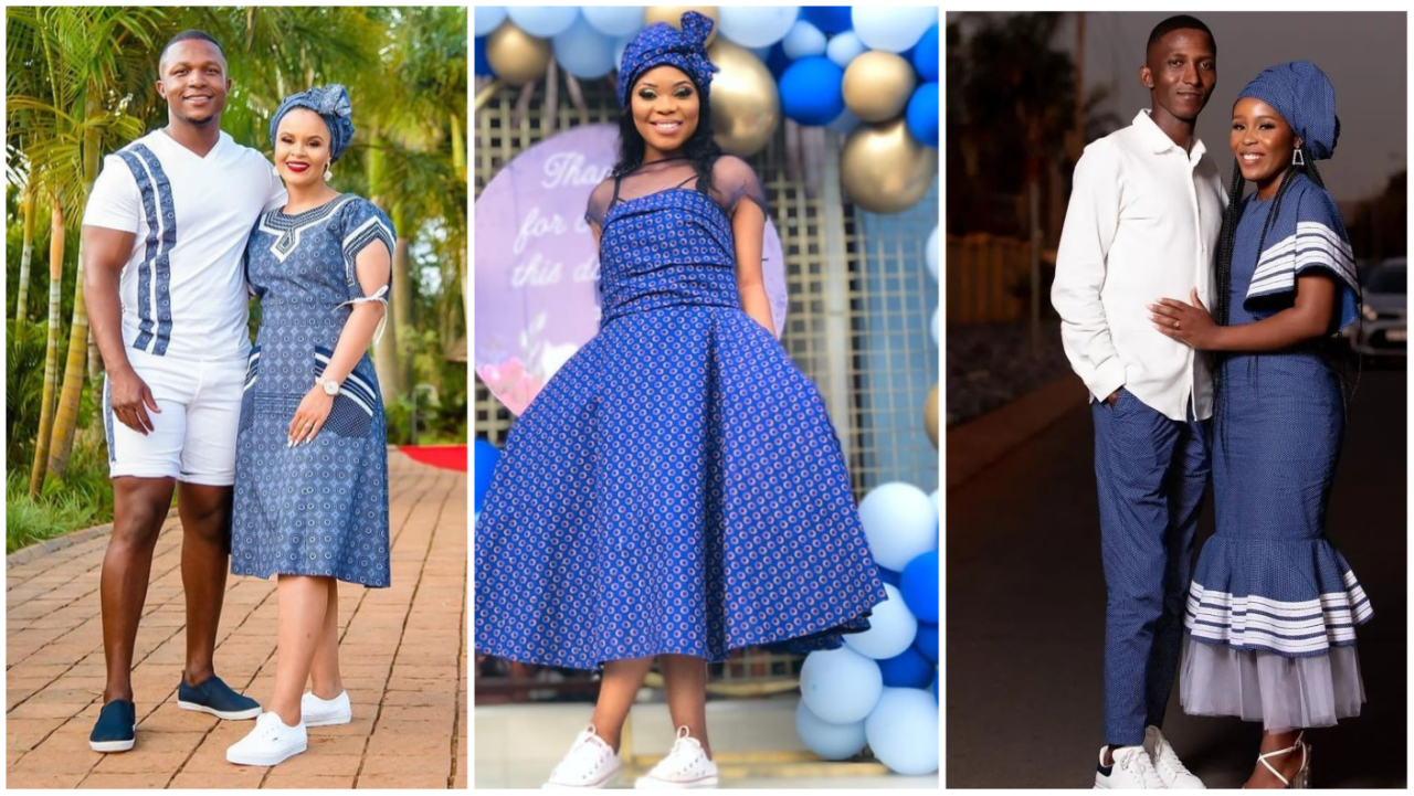 South African Tswana Traditional Dresses 2023