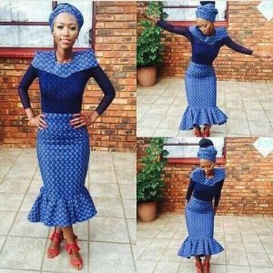 Unique Tswana Traditional Dresses 2023 for Wedding 3