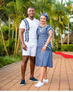 South African Tswana Traditional Dresses 2023 5
