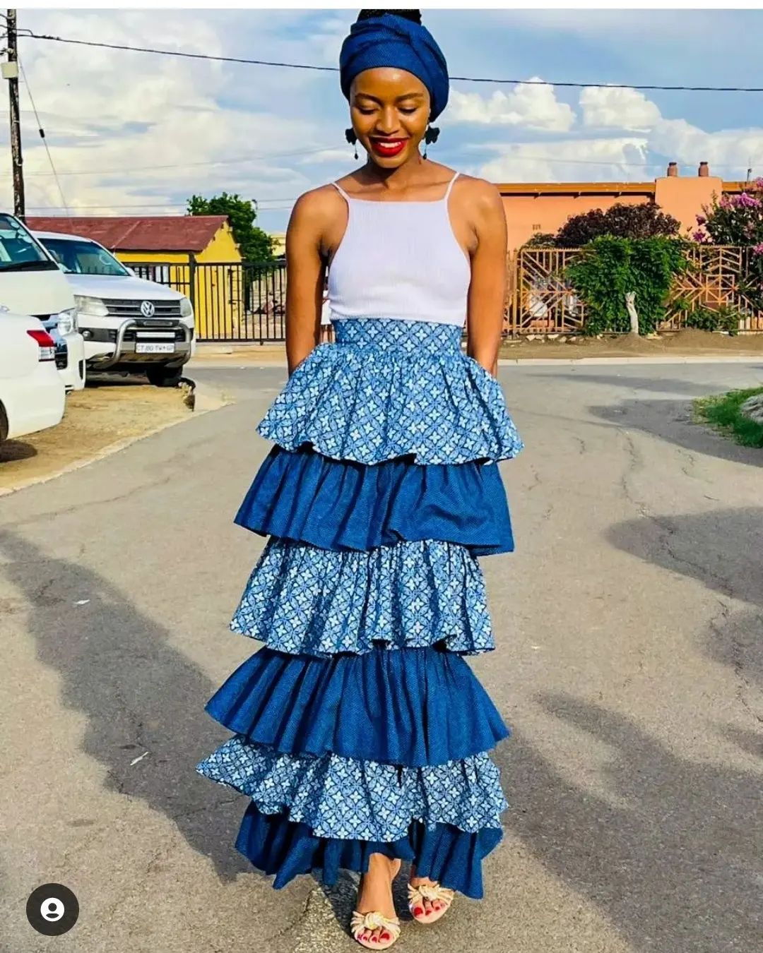 South African Tswana Traditional Dresses 2023 21