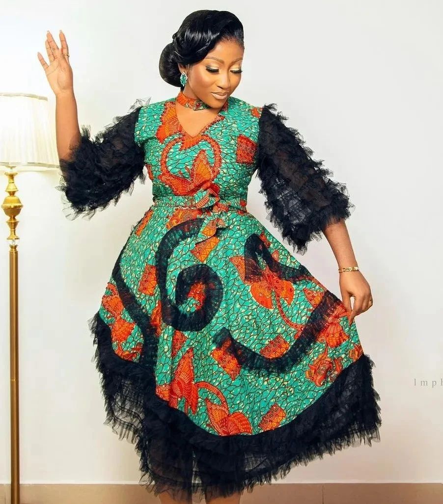 2023 African Ankara Dresses Fashion Trends - African Women 18