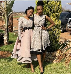 Top 10 Shweshwe Dresses Designs For African Ladies 10