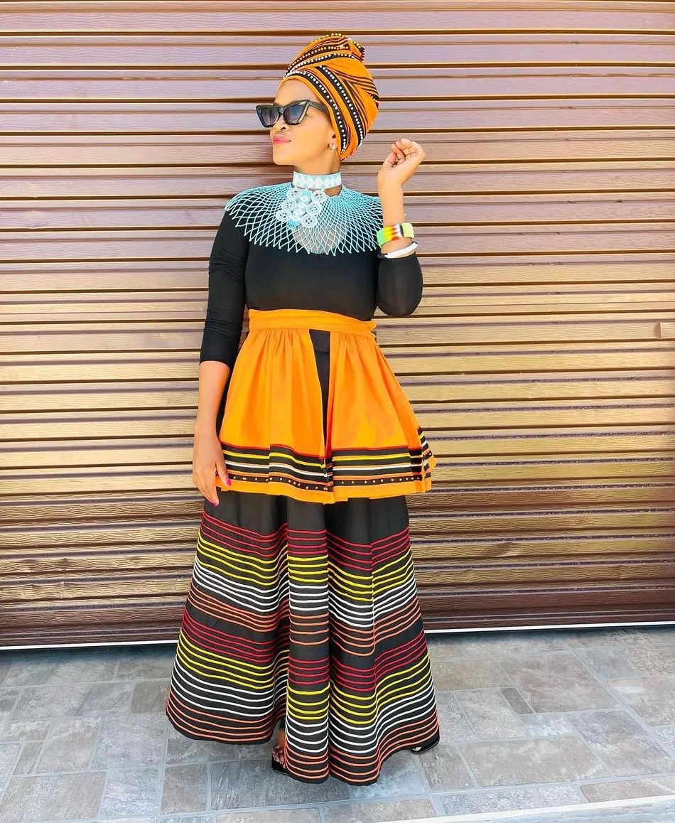 Gorgeous Xhosa Traditional Dresses For African Women  26