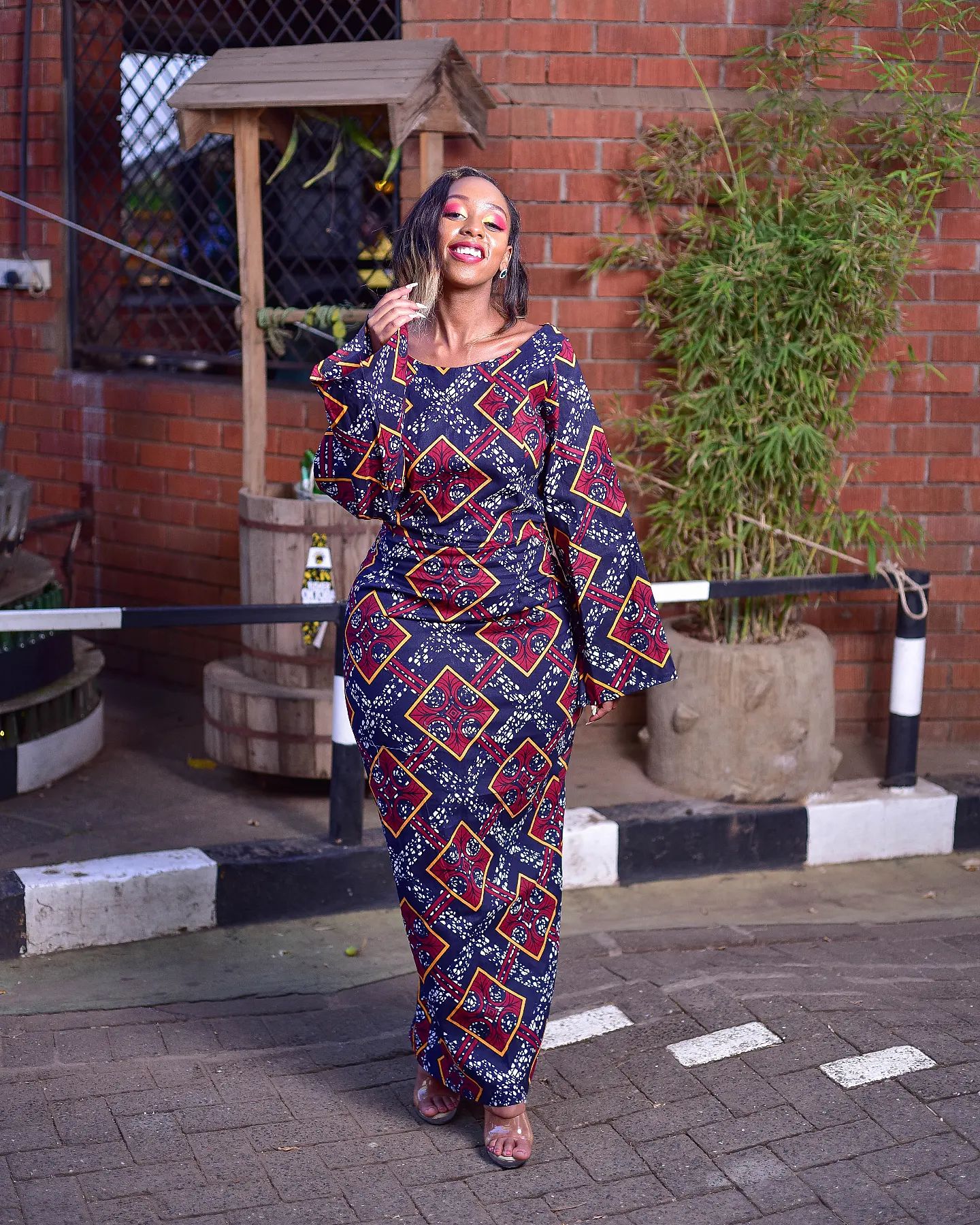 Straight dress 2024 kitenge designs