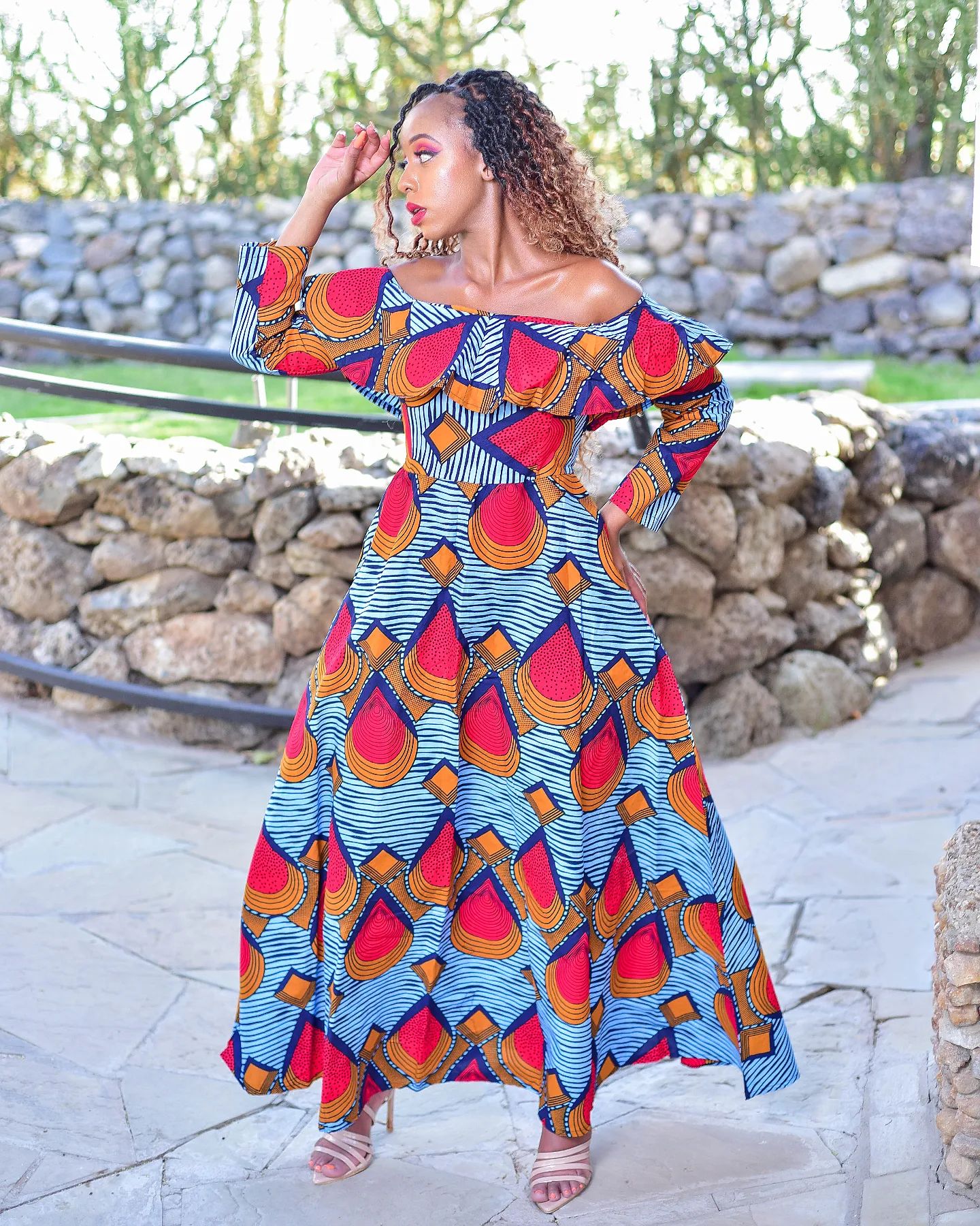Latest Kitenge Prom Dresses Styles To Rock In 2023 34