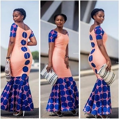 Wonderful Kitenge Wedding Dresses Designs For Ladies  18
