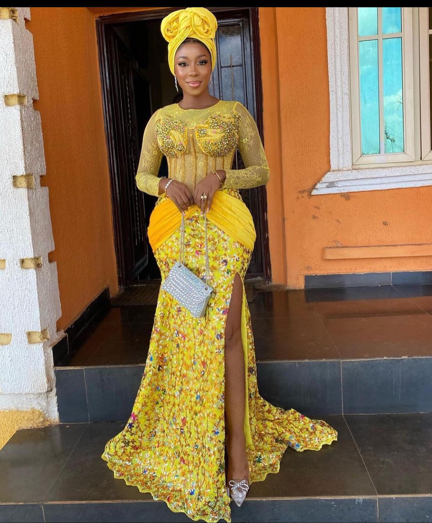 Beautiful Aso Ebi Patterns For Wedding Ceremony Guests