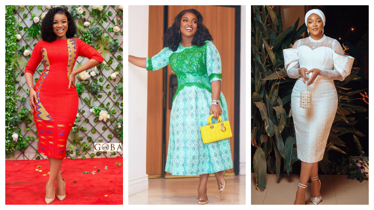 Trending Kente African Dresses Styles For Ladies 2023