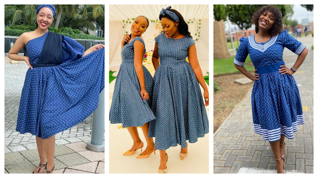 Tswana Traditional Attire 2023 For Women - Dresses Designs 1