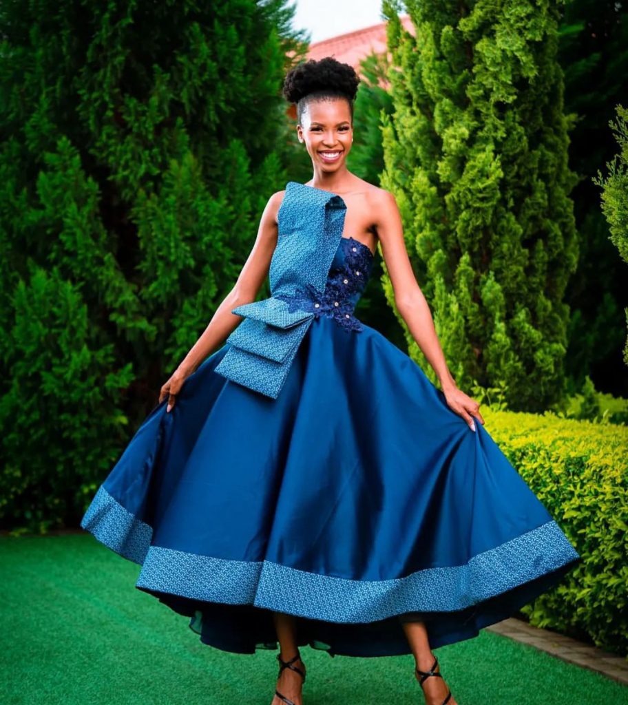 Traditional Tswana Dresses Design For Women - Tswana 22