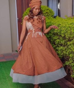 Traditional Tswana Dresses Design For Women - Tswana 3