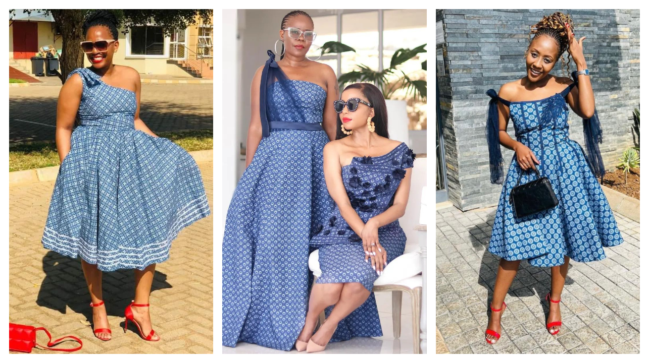 Pretty Tswana Traditional Dresses For Women 2023