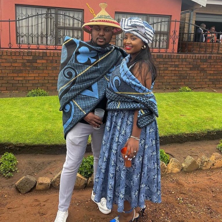 Stunning Tswana Traditional Dresses For Makoti 2023