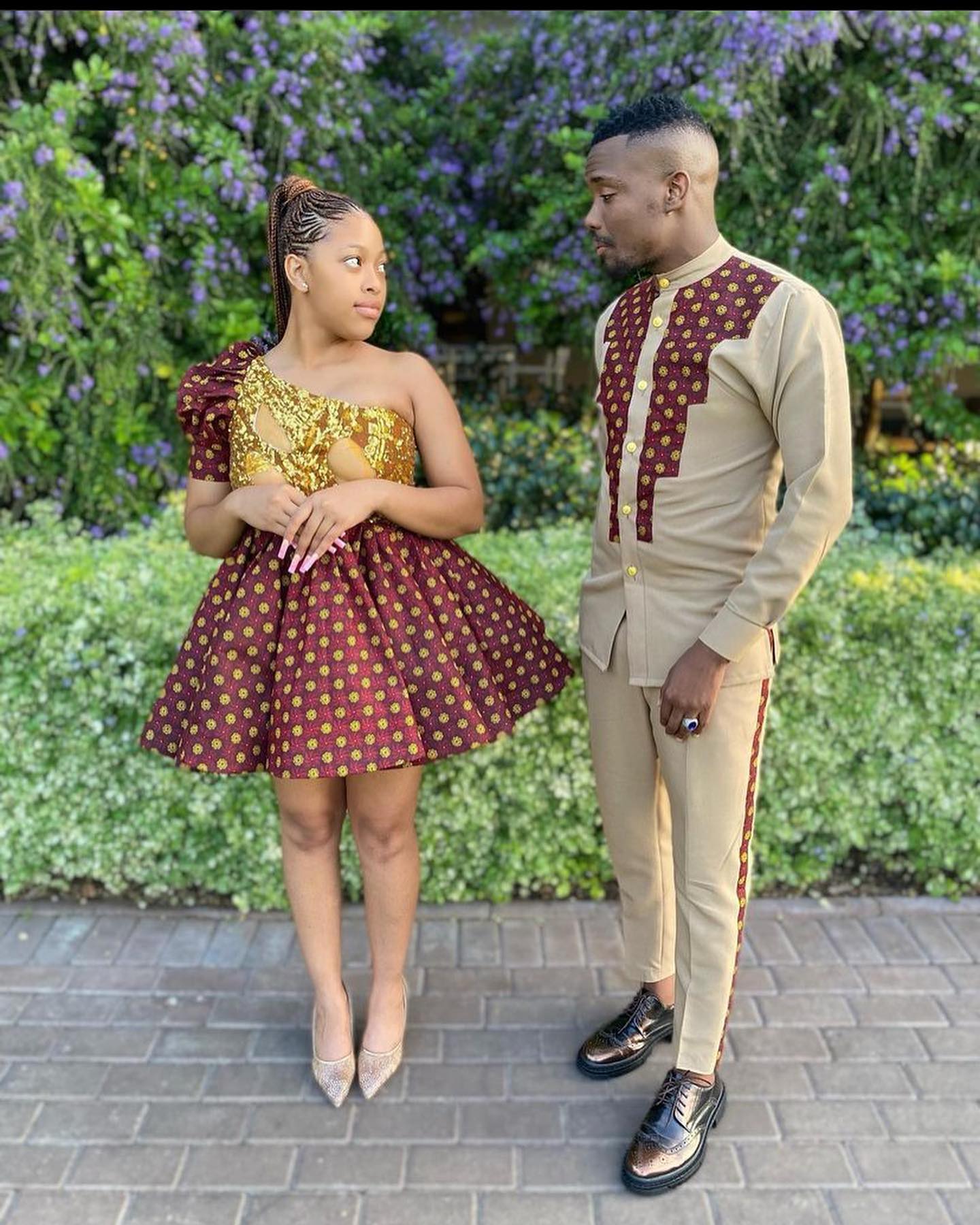 Stunning Tswana Traditional Dresses For Makoti 2023