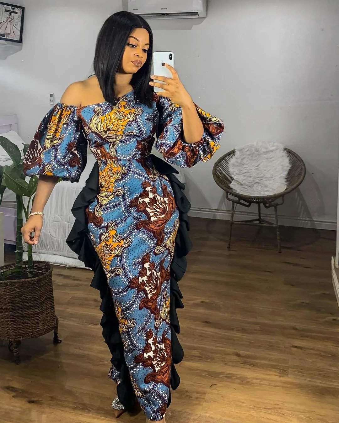 Ankara long gown designs: Unique and fashionable latest ankara outfits for  ladies - Kemi Filani News