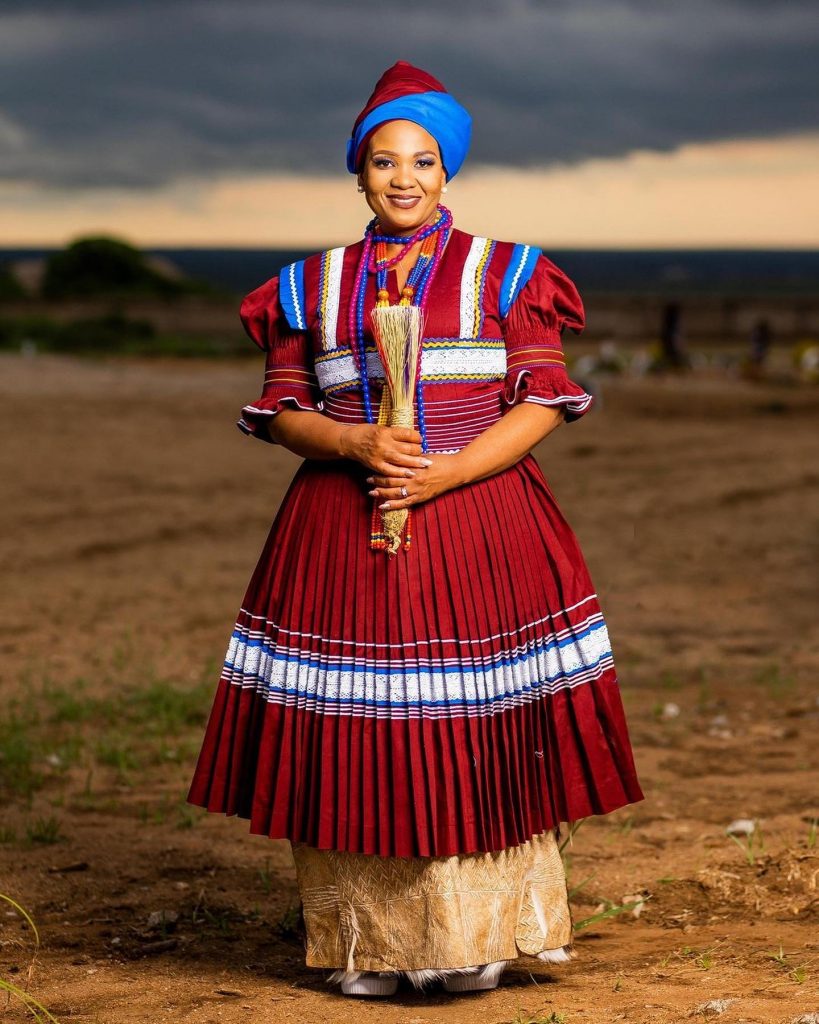 Unique Features and Symbols Found in Sepedi Traditional Wedding Dresses