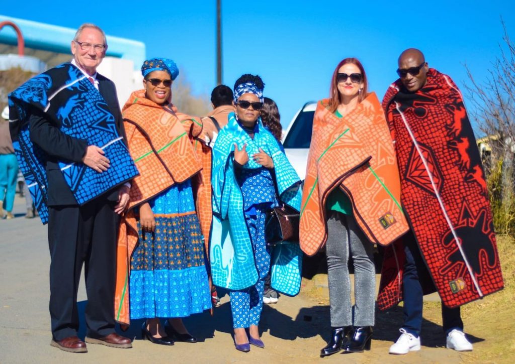 How Tswana traditional dresses are worn and accessorized 7