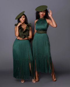 Shweshwe dresses are a staple in the African fashion scene
