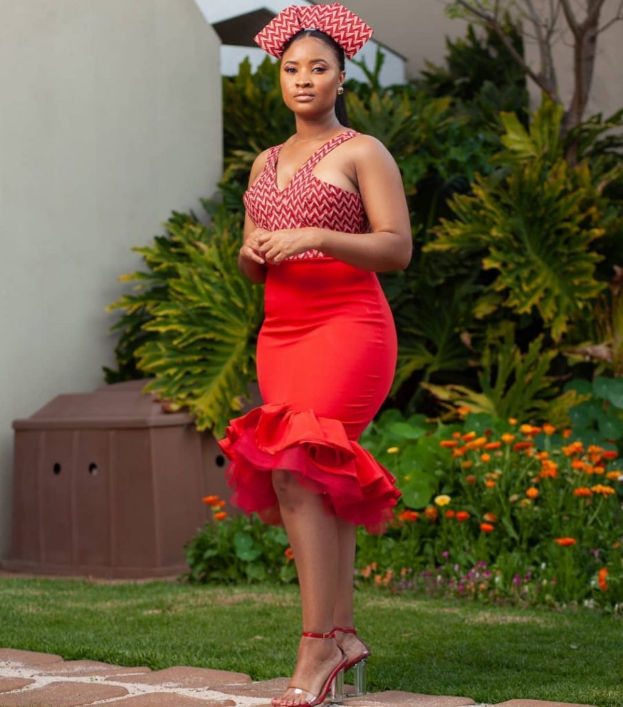 How Tswana traditional dresses are worn and accessorized 2