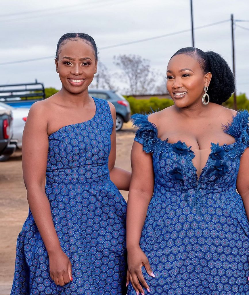 How Tswana traditional dresses are worn and accessorized 3