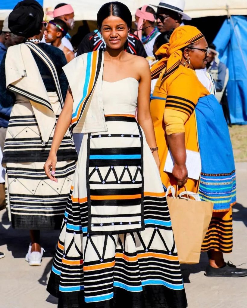 Unveiling the Colors and Patterns of Xhosa Traditional Attire 8
