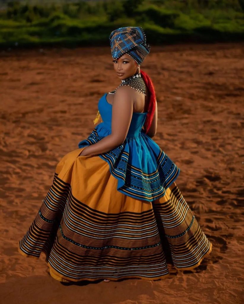 Unveiling the Colors and Patterns of Xhosa Traditional Attire 10