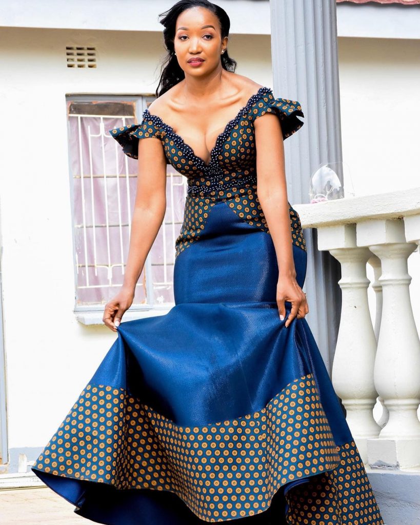 Exploring the Beauty and Elegance of Tswana Traditional Dresses 5