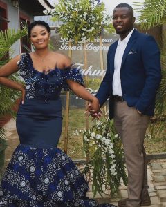 Stand Out on Your Wedding Day with Stunning Shweshwe Dresses for Makoti 9