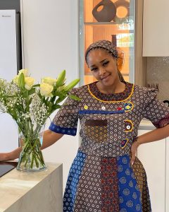 Dress to Impress: Gorgeous Traditional Shweshwe Dresses for Makoti