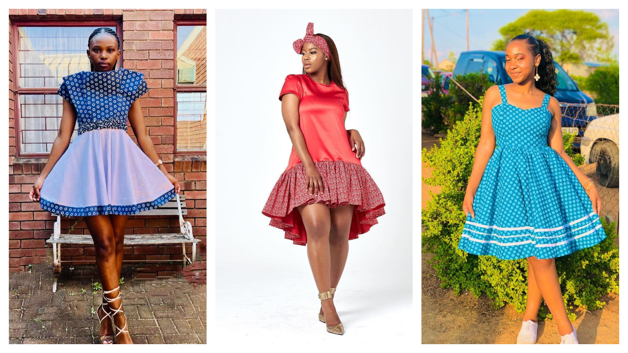 Trending Shweshwe Dress Designs for Makoti