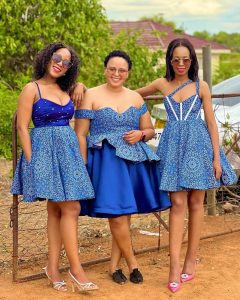 Stand Out on Your Wedding Day with Stunning Shweshwe Dresses for Makoti 19